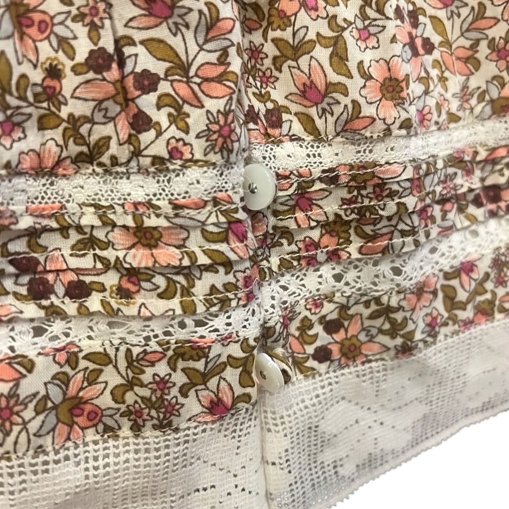 Veronica Beard Addilyn‎ Floral Lace Prairie Boho mini Dress Sz 8 Read EUC - Picture 8 of 16